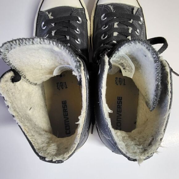 Converse Men's Leather Sneakers  - Picture 10 of 11